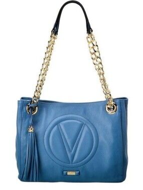 Valentino by Mario Valentino Luisa Signature Leather Shoulder Bag NWT